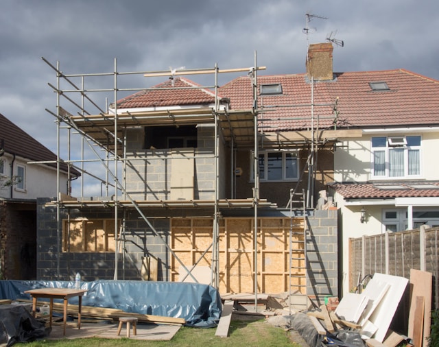 Custom deck construction project