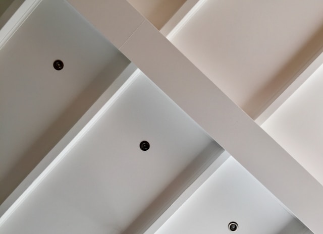 Commercial drop ceiling installation