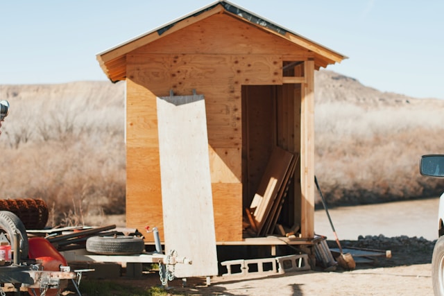 Modular shed installation